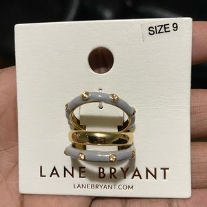 LANE BRYANT 3 Ring accessory NWT